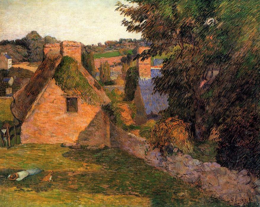 Buy Museum Art Reproductions Lollichon Field, 1886 by Paul Gauguin (1848-1903, France) | ArtsDot.com
