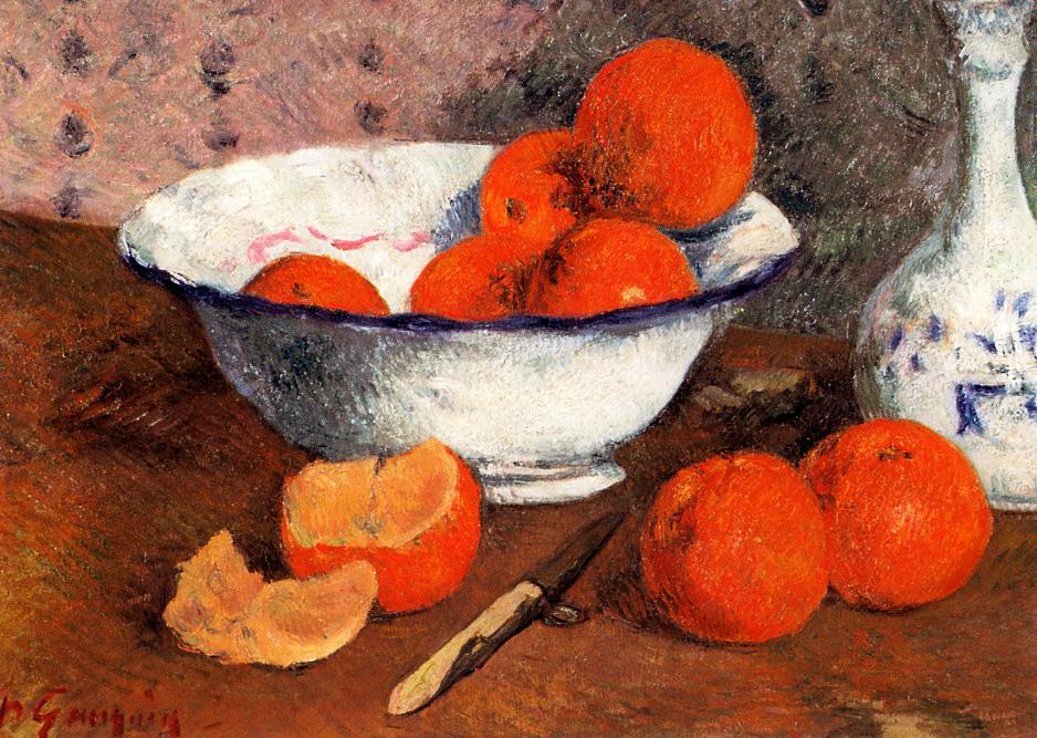 Order Artwork Replica Still life with Oranges, 1881 by Paul Gauguin (1848-1903, France) | ArtsDot.com