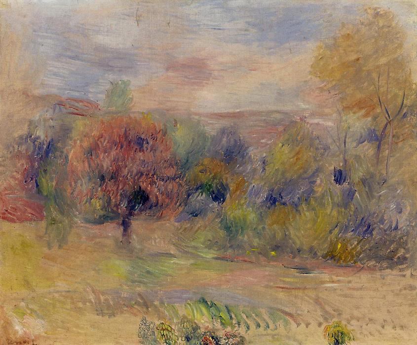 Buy Museum Art Reproductions Landscape 23 by Pierre-Auguste Renoir (1841-1919, France) | ArtsDot.com