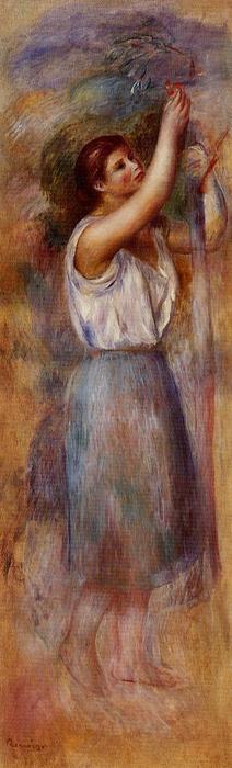 Buy Museum Art Reproductions Study of a Woman 1 by Pierre-Auguste Renoir (1841-1919, France) | ArtsDot.com