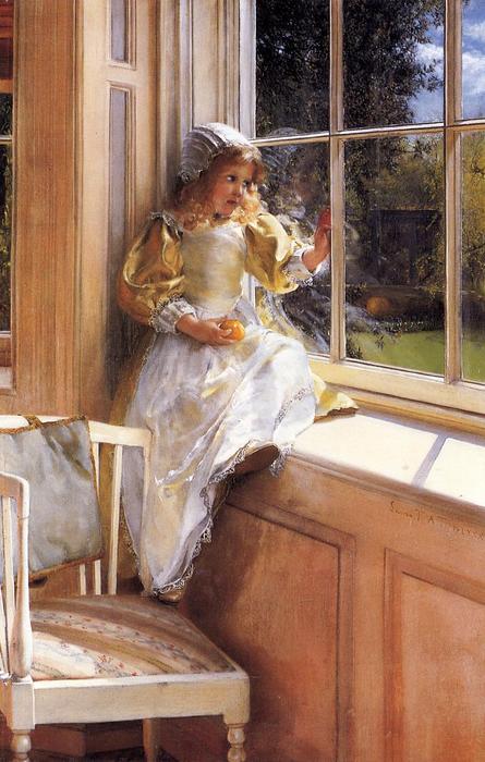 Order Paintings Reproductions Sunshine by Lawrence Alma-Tadema | ArtsDot.com
