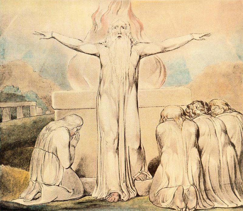 Order Artwork Replica Job´s sacrifice 1 by William Blake (1757-1827, United Kingdom) | ArtsDot.com