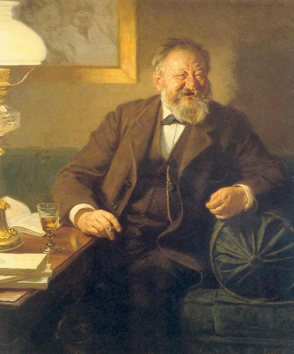 Buy Museum Art Reproductions Sophus Schandorf by Peder Severin Kroyer (1851-1909, Norway) | ArtsDot.com