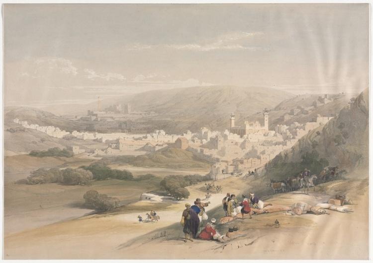 Buy Museum Art Reproductions Hebron by David Roberts (1796-1864, United Kingdom) | ArtsDot.com