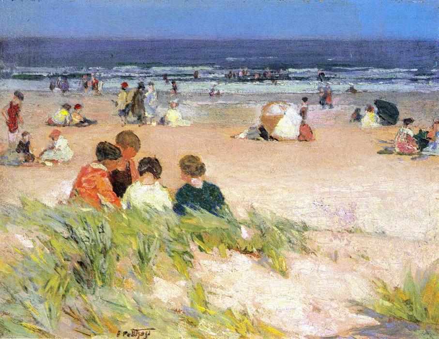 Order Art Reproductions By the Shore by Edward Henry Potthast (1857-1927, United States) | ArtsDot.com