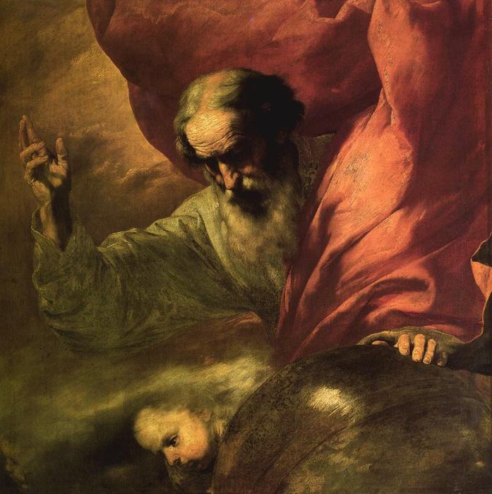 Buy Museum Art Reproductions The Eternal Father by Jusepe De Ribera (Lo Spagnoletto) (1591-1652, Spain) | ArtsDot.com