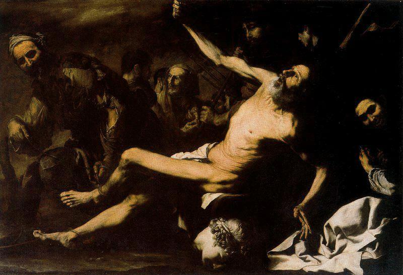Order Oil Painting Replica The Martyrdom of St. Bartholomew 2 by Jusepe De Ribera (Lo Spagnoletto) (1591-1652, Spain) | ArtsDot.com