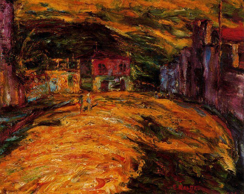 Order Oil Painting Replica Piazza San Domenico by Emile Nolde (Inspired By) (1867-1956, Germany) | ArtsDot.com