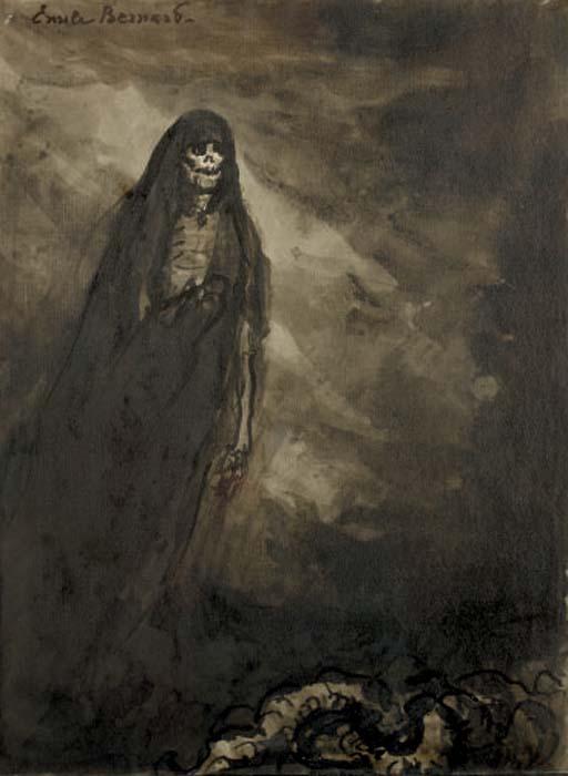 Buy Museum Art Reproductions Death by Emile Bernard (1868-1941, France) | ArtsDot.com