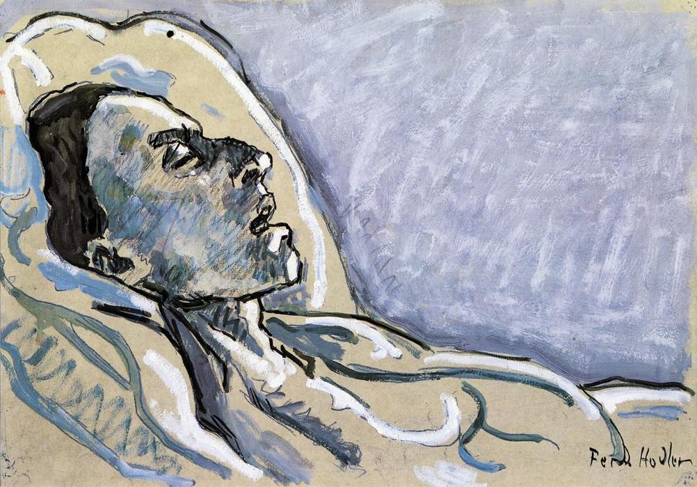 Order Artwork Replica The Dying Valentine Godé-Darel by Ferdinand Hodler (1853-1918, Switzerland) | ArtsDot.com