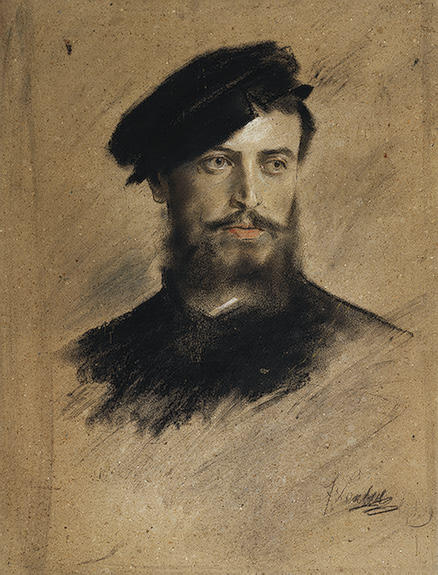 Order Art Reproductions Portrait of a Man by Franz Seraph Von Lenbach (1836-1904, Germany) | ArtsDot.com