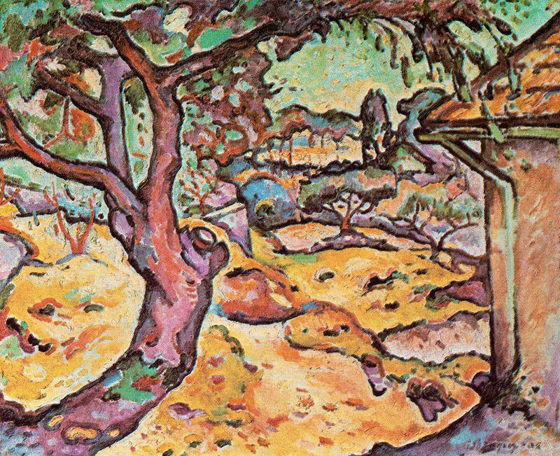 Order Oil Painting Replica Landscape of L`estaque 3 by Georges Braque (Inspired By) (1882-1963, France) | ArtsDot.com