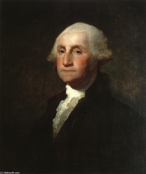 Buy Museum Art Reproductions George Washington, 1796 by Gilbert Stuart (1755-1828, United Kingdom) | ArtsDot.com