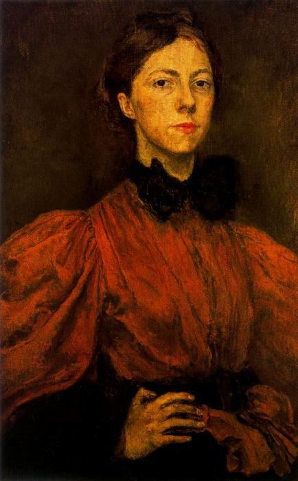 Order Paintings Reproductions Self-portrait 1 by Gwen John (1876-1939, United States) | ArtsDot.com