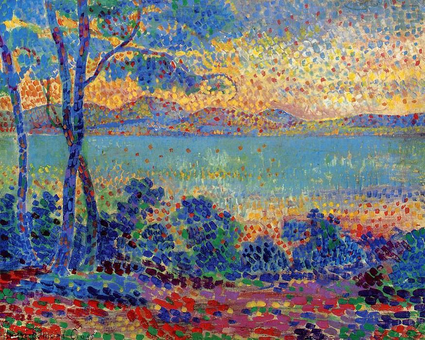 Order Art Reproductions Provence Landscape 1 by Henri Edmond Cross (1856-1910, France) | ArtsDot.com