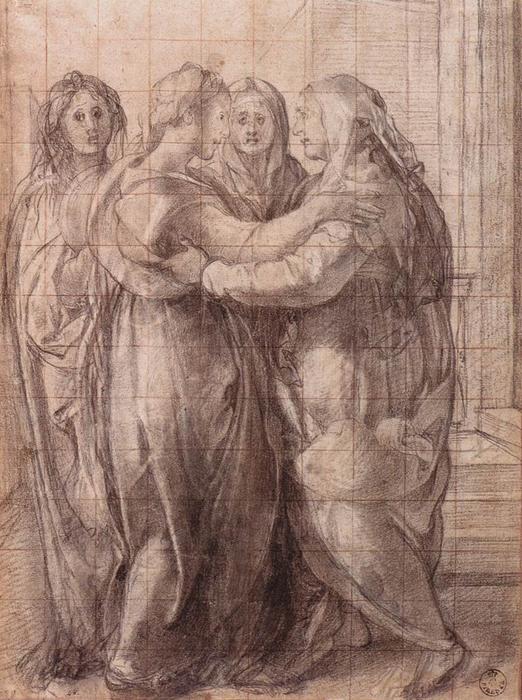 Order Artwork Replica Visitation 2 by Jacopo Carucci (Pontormo) (1494-1557, Italy) | ArtsDot.com