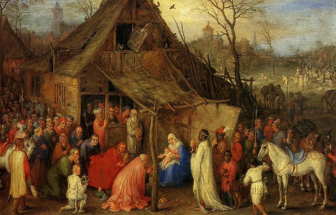 Buy Museum Art Reproductions The Adoration of the Magi by Jan Brueghel The Elder (1568-1625, Belgium) | ArtsDot.com