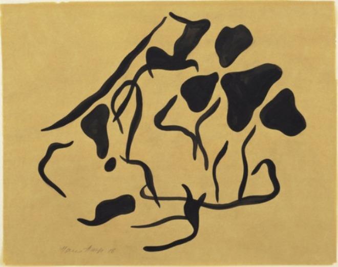 Order Artwork Replica Automatic Drawing by Jean (Hans) Arp (Inspired By) (1886-1966, Germany) | ArtsDot.com