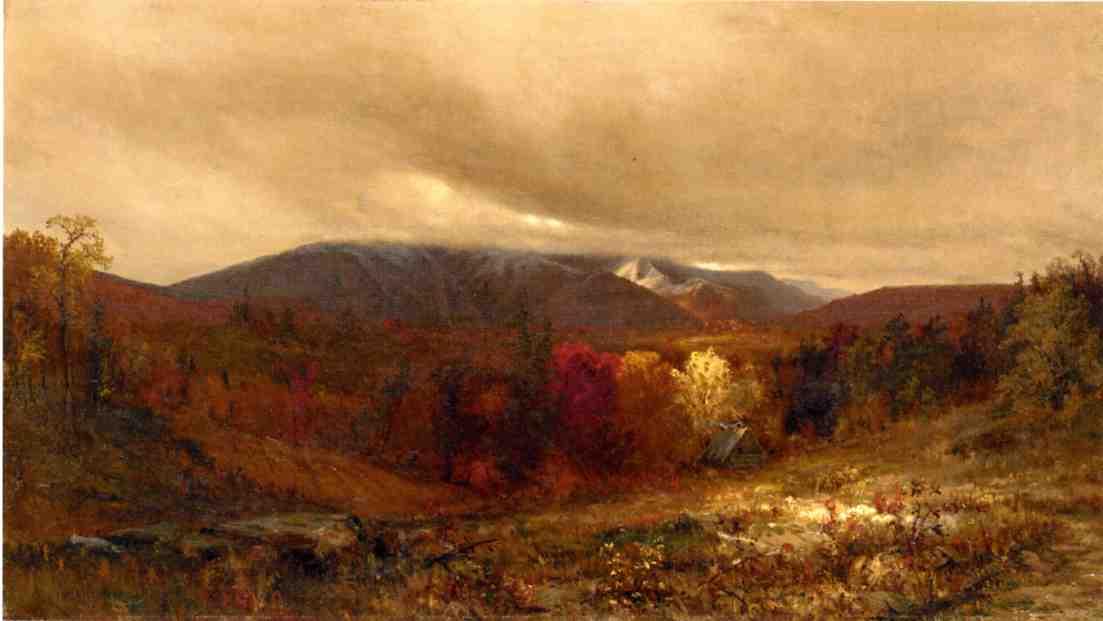 Order Oil Painting Replica October in the Catskills, 1866 by Jervis Mcentee (1828-1891, United States) | ArtsDot.com
