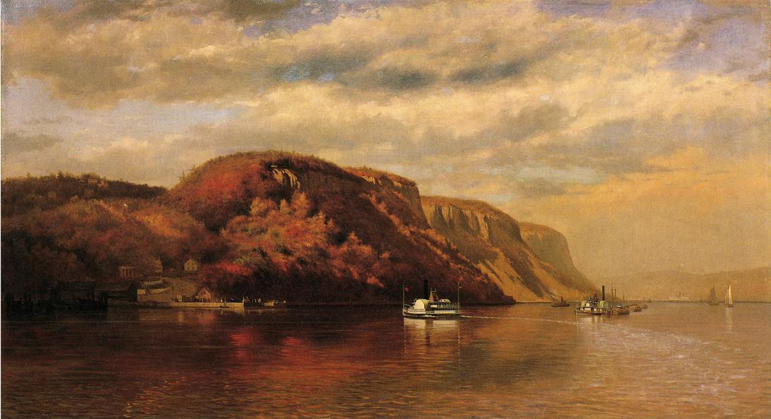 Order Artwork Replica On the Hudson, 1867 by John George Brown (1831-1913, United Kingdom) | ArtsDot.com