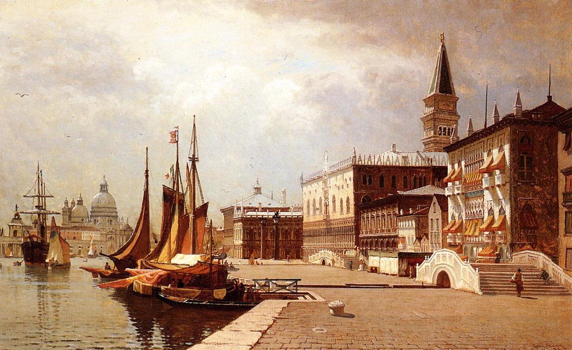 Buy Museum Art Reproductions Venice at Midday, 1878 by John Joseph Enneking (1841-1916, United States) | ArtsDot.com