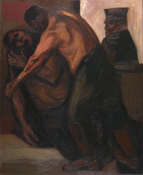 Order Art Reproductions Wounded Soldier by Jose Clemente Orozco (1883-1949, Mexico) | ArtsDot.com