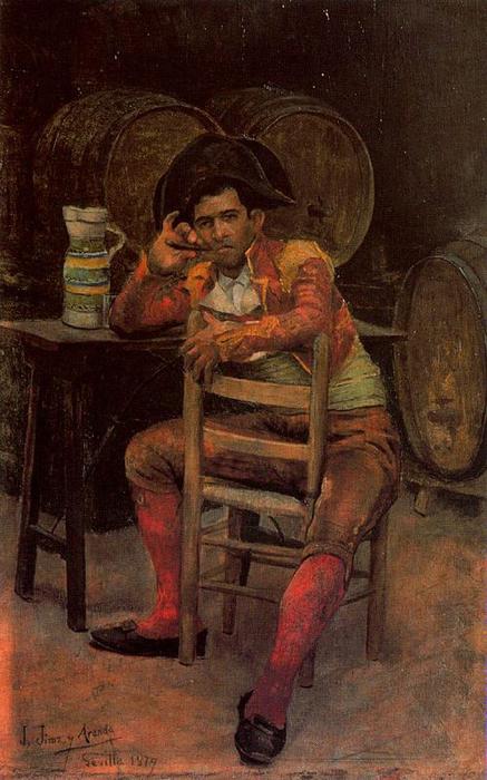 Order Paintings Reproductions A gourmet by José Jiménez Aranda (1837-1903, Spain) | ArtsDot.com