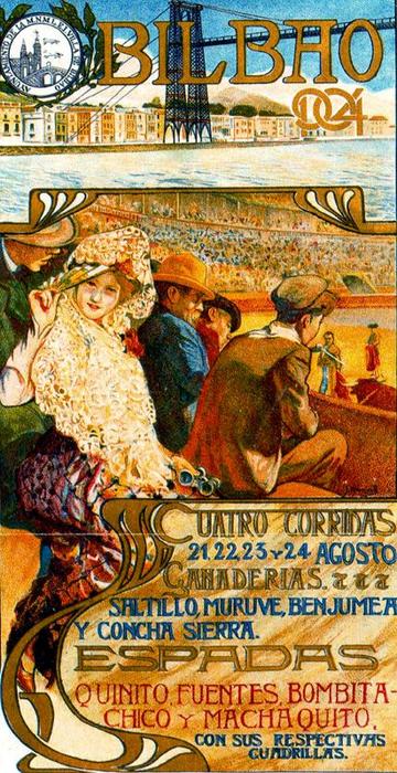 Buy Museum Art Reproductions Bullfighting Poster by José Mongrell Torrent (1870-1937, Spain) | ArtsDot.com