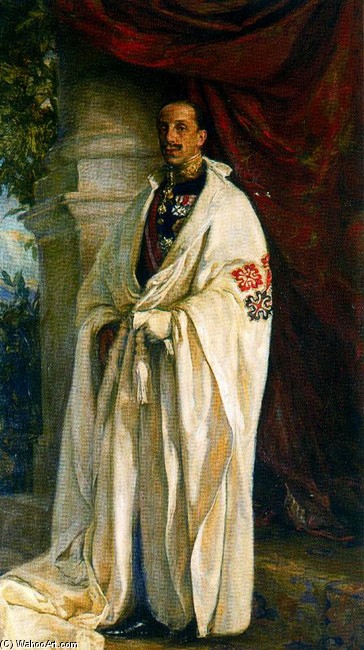 Order Artwork Replica Portrait Of Alfonso Xiii by José Mongrell Torrent (1870-1937, Spain) | ArtsDot.com