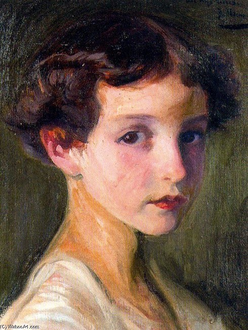 Order Oil Painting Replica Portrait Of Luis Mongrell by José Mongrell Torrent (1870-1937, Spain) | ArtsDot.com