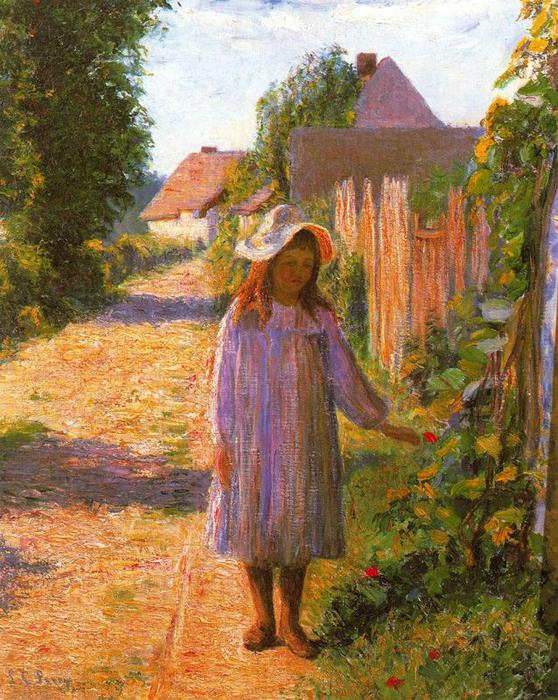 Order Oil Painting Replica Alice in the Lane (Alice Perry) by Lilla Cabot Perry (1848-1932, United States) | ArtsDot.com