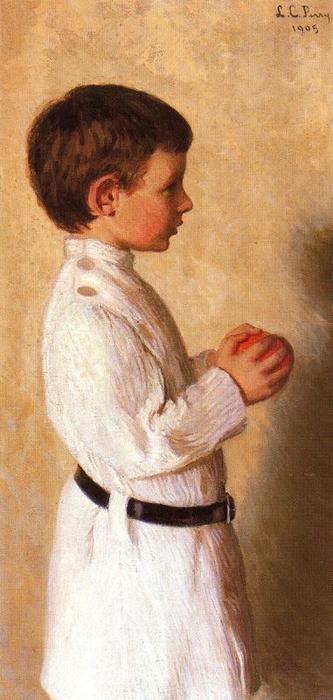 Order Oil Painting Replica Portrait of Augustus Lowell Putnam by Lilla Cabot Perry (1848-1932, United States) | ArtsDot.com