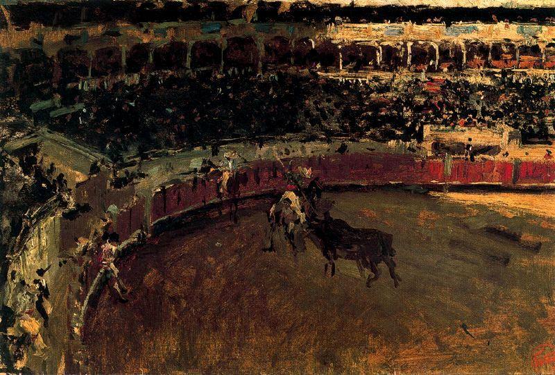 Order Art Reproductions Bullfight by Mariano Fortuny (1871-1949, Spain) | ArtsDot.com