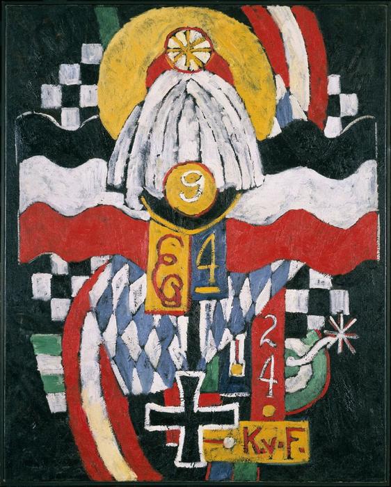Order Oil Painting Replica Painting No. 47 by Marsden Hartley (1877-1943, United States) | ArtsDot.com