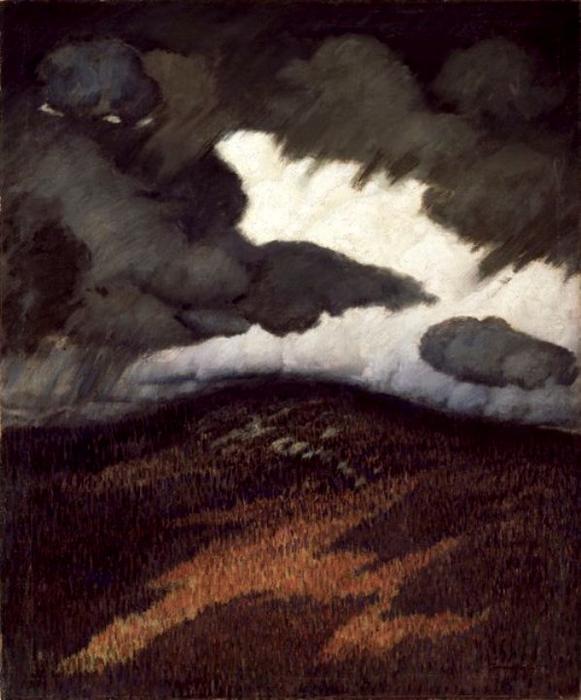 Order Oil Painting Replica Storm Clouds, Maine by Marsden Hartley (1877-1943, United States) | ArtsDot.com