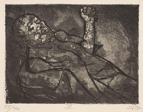 Order Oil Painting Replica Dead man in the mud by Otto Dix (Inspired By) (1891-1969, Germany) | ArtsDot.com
