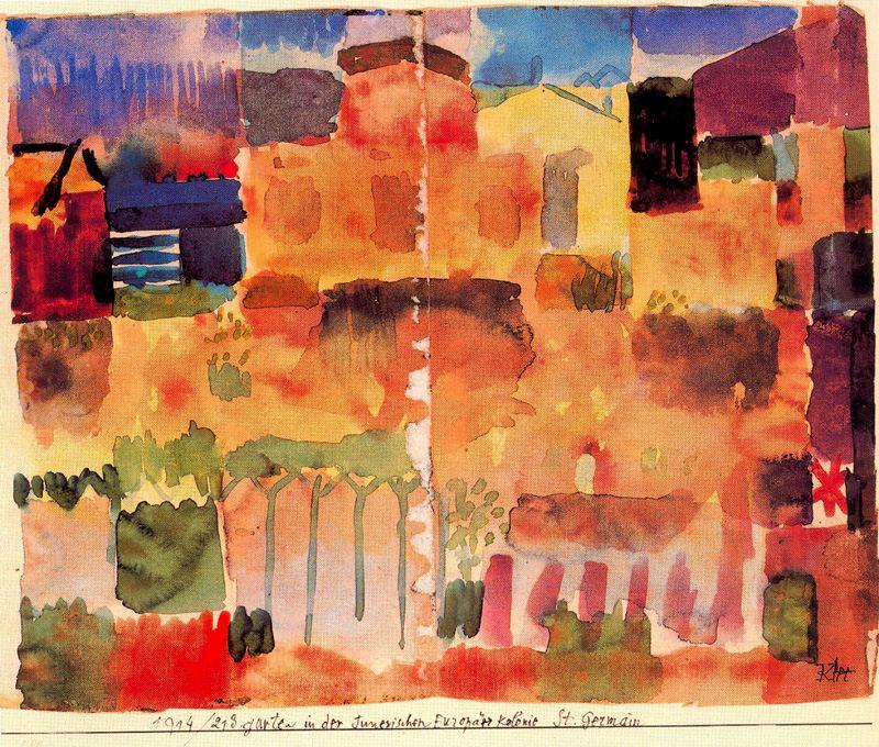 Order Art Reproductions A garden for Orpheus 1 by Paul Klee (1879-1940, Switzerland) | ArtsDot.com