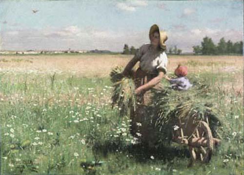 Order Art Reproductions The Meadow Lark by Paul Peel (1860-1892, Canada) | ArtsDot.com
