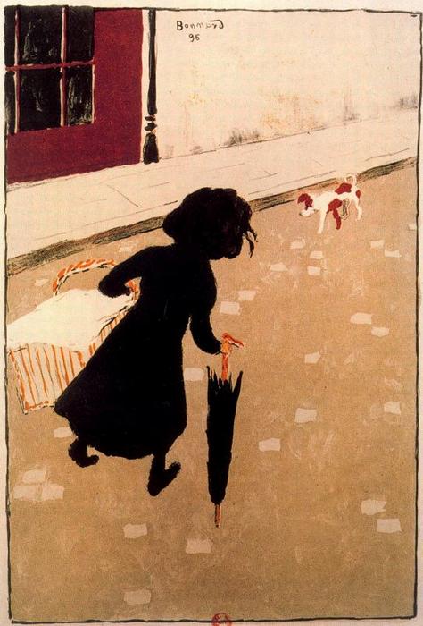 Order Paintings Reproductions The Little Laundress by Pierre Bonnard (1867-1947, France) | ArtsDot.com