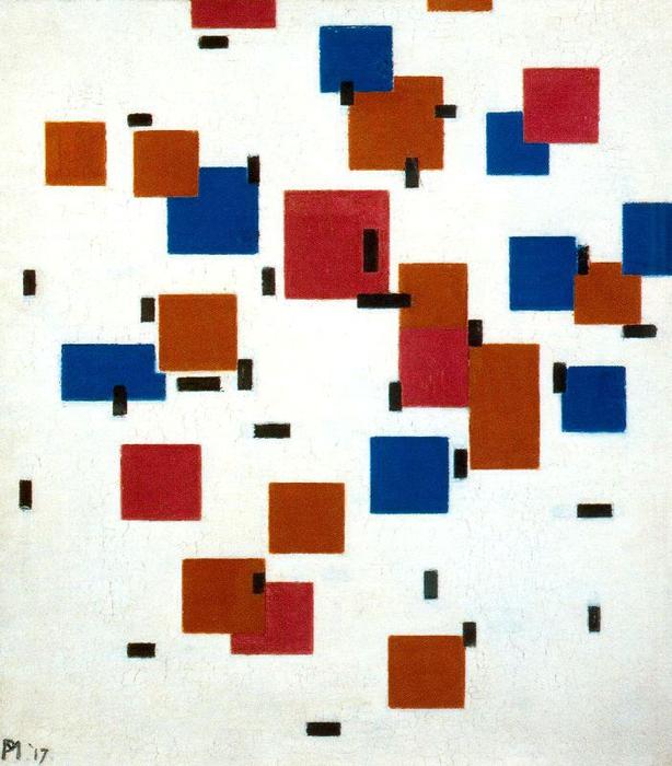 Buy Museum Art Reproductions Composition in Colour A by Piet Mondrian (1872-1944, Netherlands) | ArtsDot.com