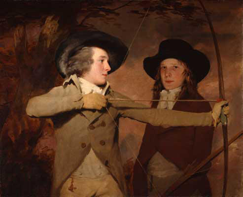 Order Oil Painting Replica The Archers by Henry Raeburn (1756-1823, United Kingdom) | ArtsDot.com