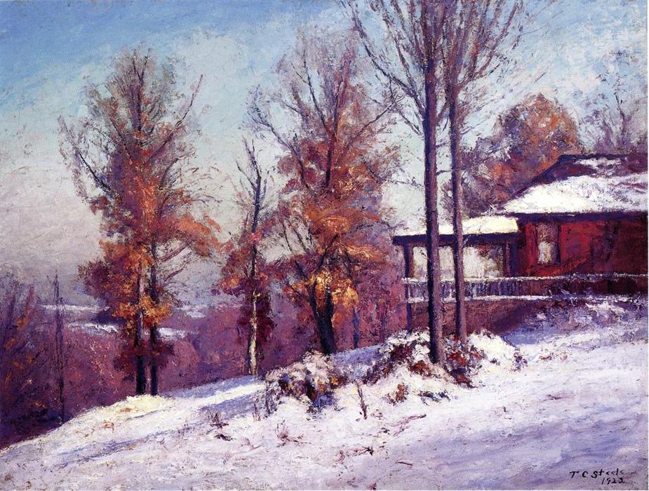 Buy Museum Art Reproductions House of the Singing Winds, 1922 by Theodore Clement Steele (1847-1926, United States) | ArtsDot.com