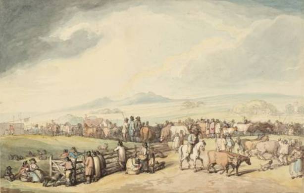 Buy Museum Art Reproductions Camelford Fair by Thomas Rowlandson (1756-1827, United Kingdom) | ArtsDot.com