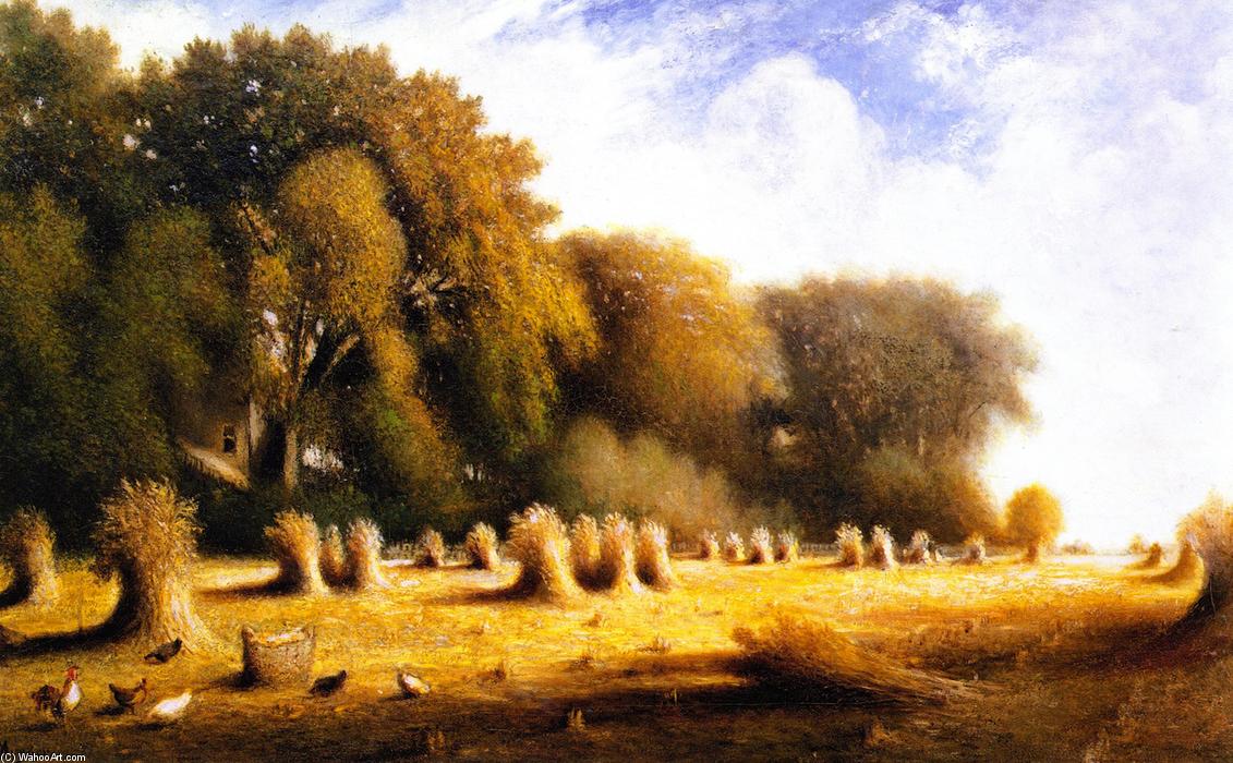 Buy Museum Art Reproductions Cazenovia Corn Field by Gilbert Munger (1837-1903, United States) | ArtsDot.com