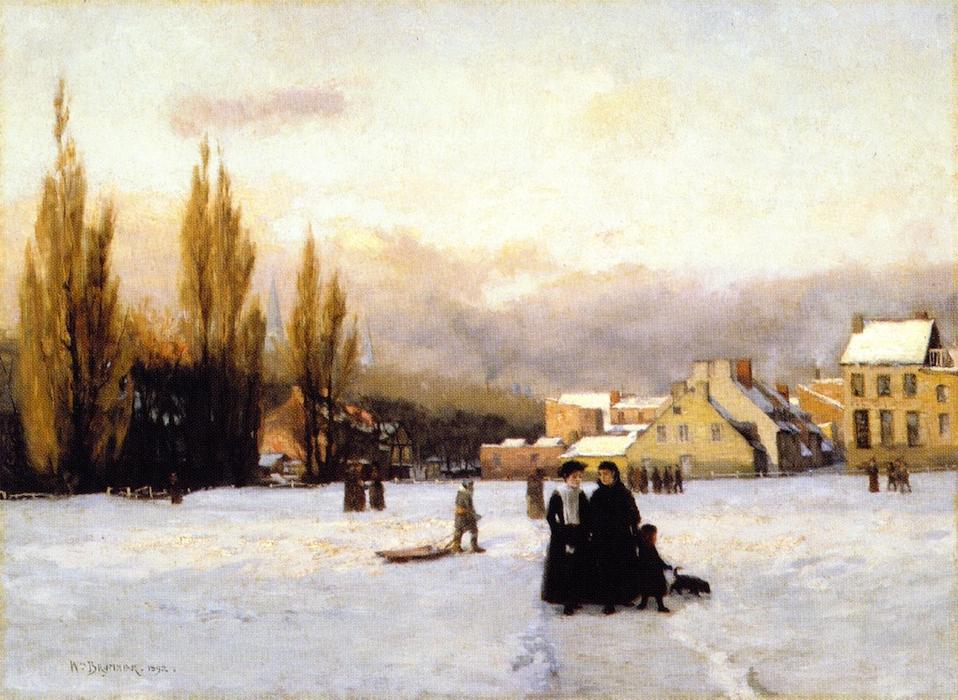 Comprar Reproducciones De Arte Del Museo Champ-de-Mars, invierno, 1892 de William Brymner (1855-1925, Scotland) | ArtsDot.com