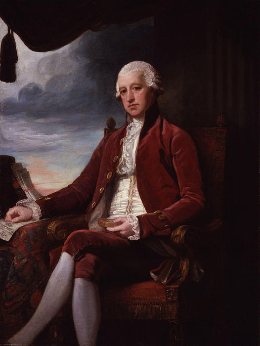 顺序 藝術再現 Charles Jenkinson, 1st Cecilia 通过 George Romney (1734-1802, United Kingdom) | ArtsDot.com