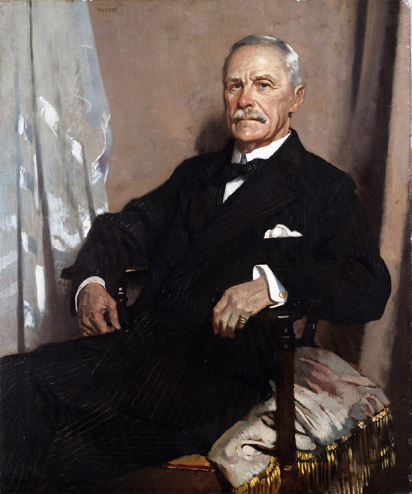 Order Paintings Reproductions Charles Lawrence, 1st Baron Lawrence of Kingsgate, 1927 by William Newenham Montague Orpen | ArtsDot.com