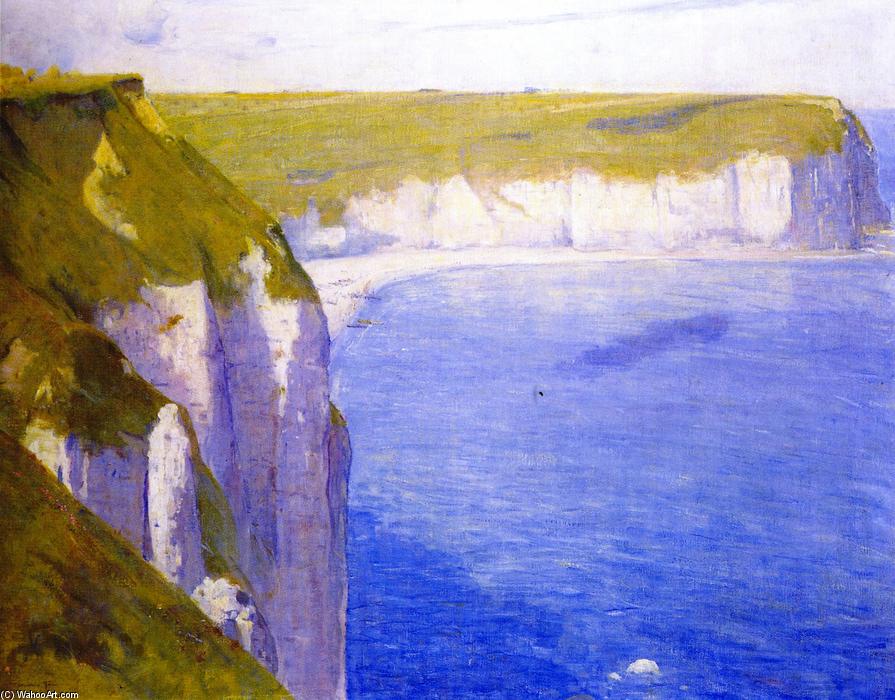 Order Art Reproductions Cliffs at Yport, 1891 by Charles Edward Conder (1868-1909, United Kingdom) | ArtsDot.com