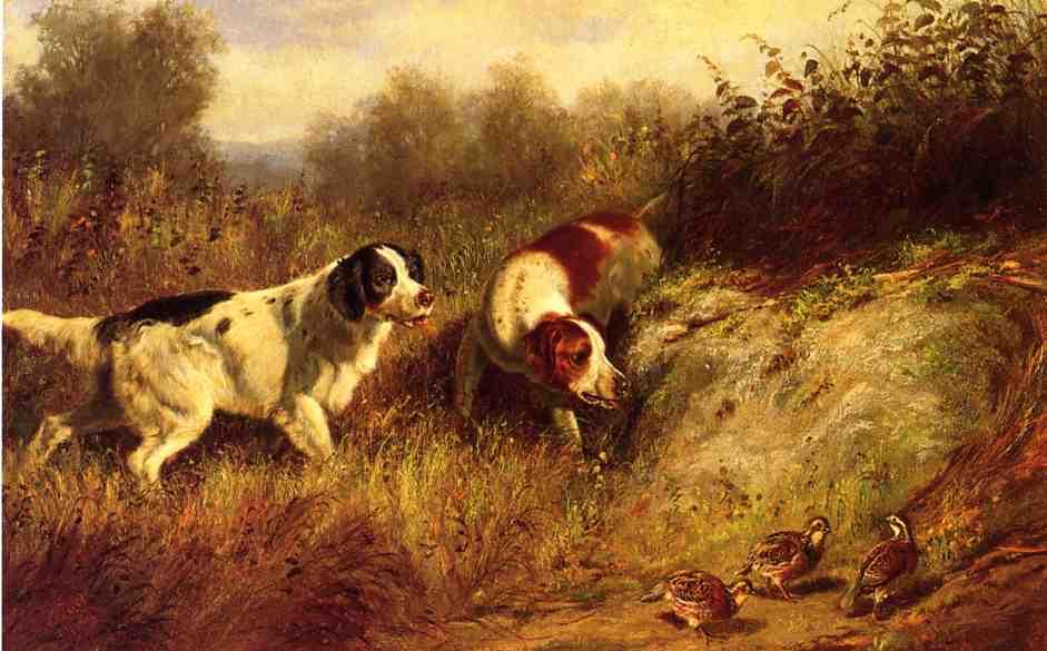 Order Oil Painting Replica A Close Point, 1879 by Arthur Fitzwilliam Tait (1819-1905, United Kingdom) | ArtsDot.com