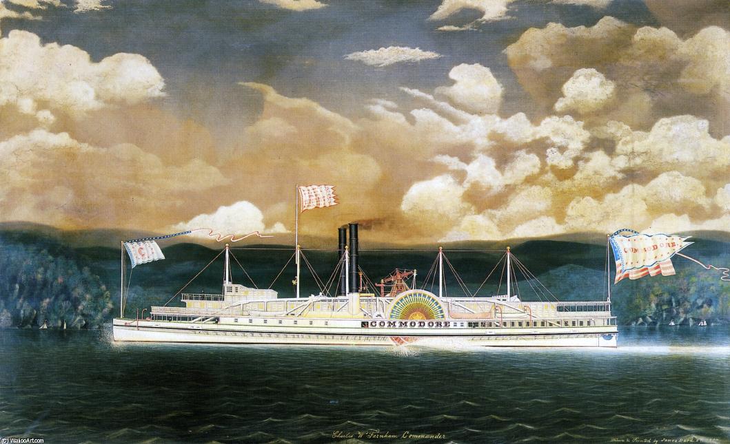 Buy Museum Art Reproductions Commodore, 1857 by James Bard (1815-1897, United States) | ArtsDot.com